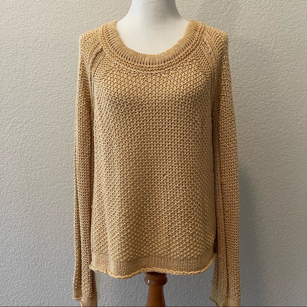 Free People Knit Oversized Sweater